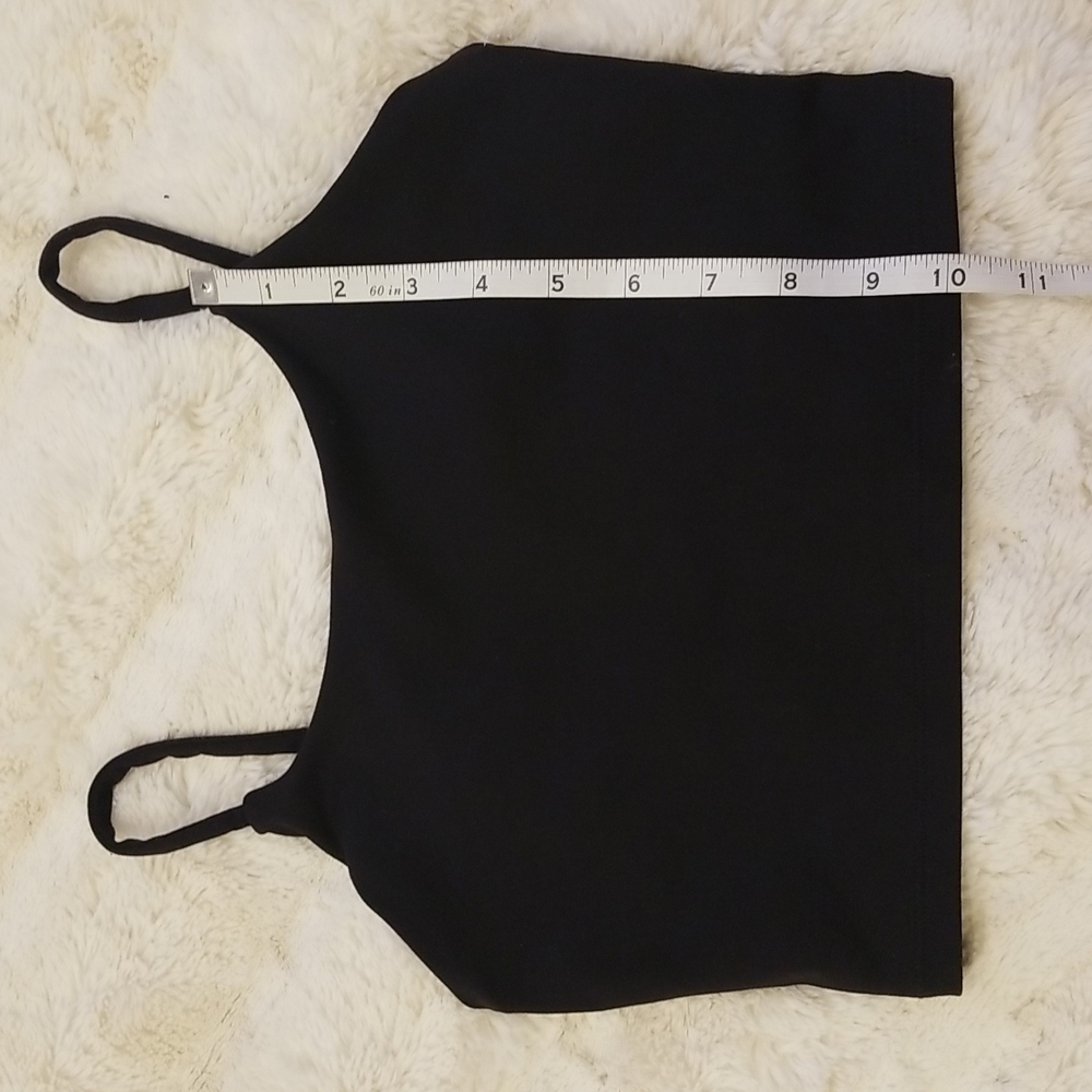5ne Musesonly black yoga workout tank top, size S - Picture 4 of 10